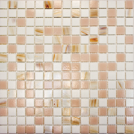 Elada Mosaic. Мозаика HK-13 (327*327мм) бело-розовый микс		